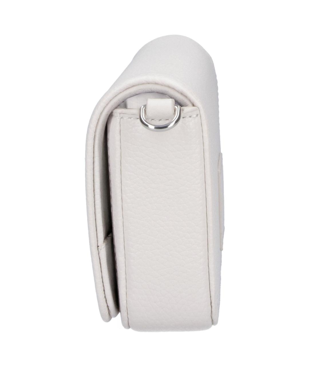 MARC JACOBS Белая кожаная сумка через плечо, фото 5