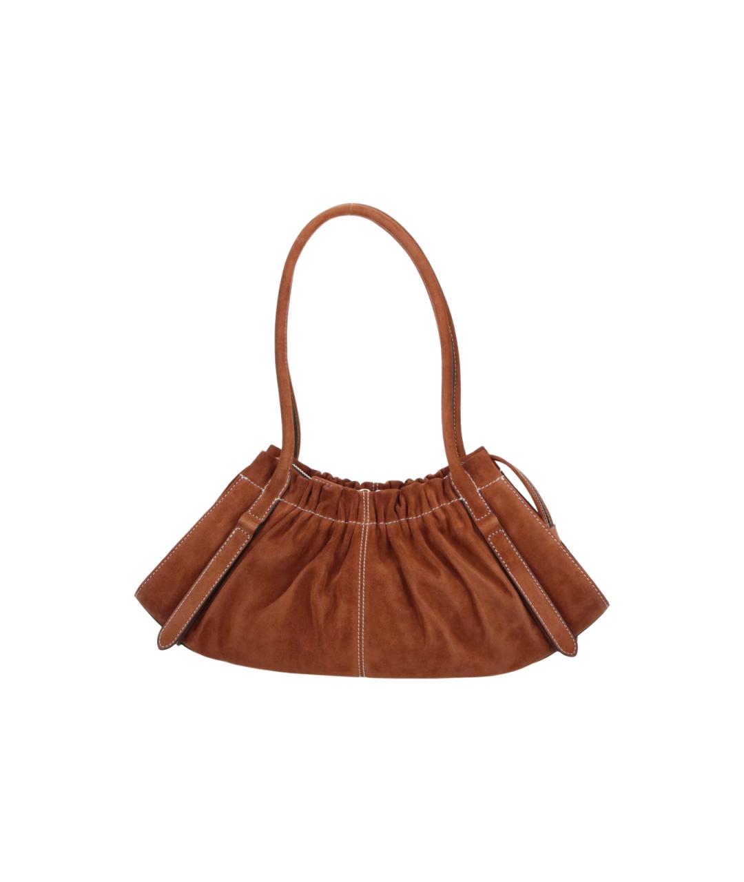 MARC JACOBS Коричневая замшевая сумка тоут, фото 3