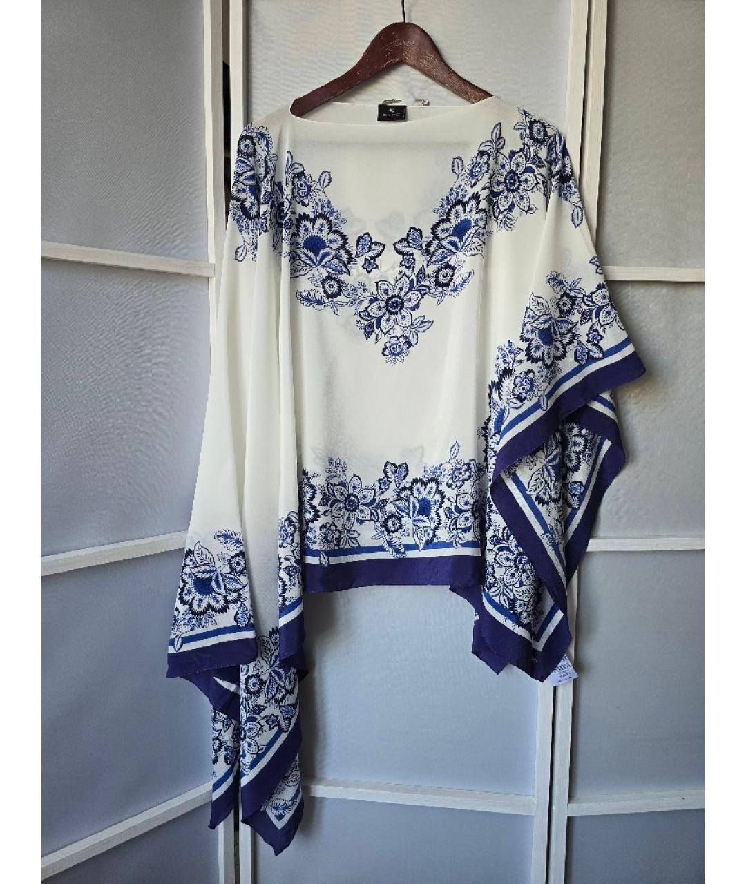 ETRO Мульти шелковая блузы, фото 7