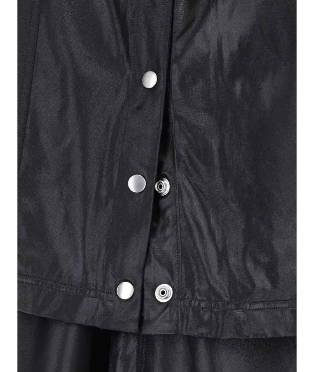 RICK OWENS DRKSHDW Черные хлопковые прямые брюки, фото 5