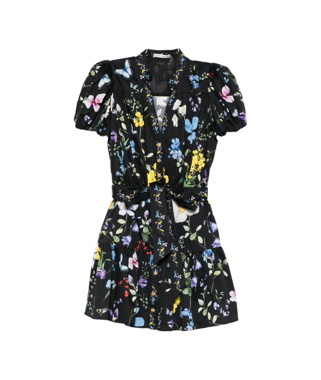 ALICE+OLIVIA Черное повседневное платье, фото 1