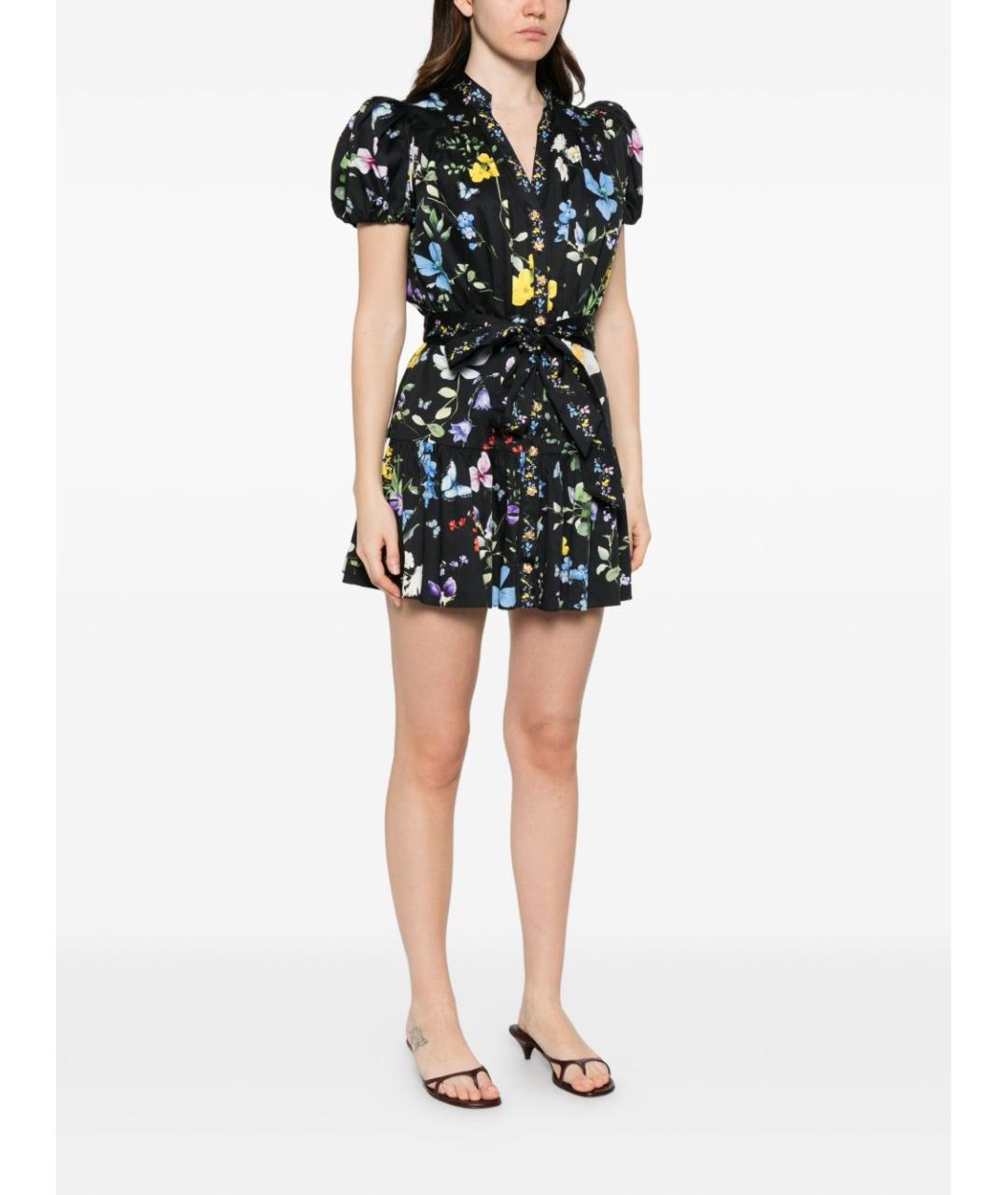 ALICE+OLIVIA Черное повседневное платье, фото 4