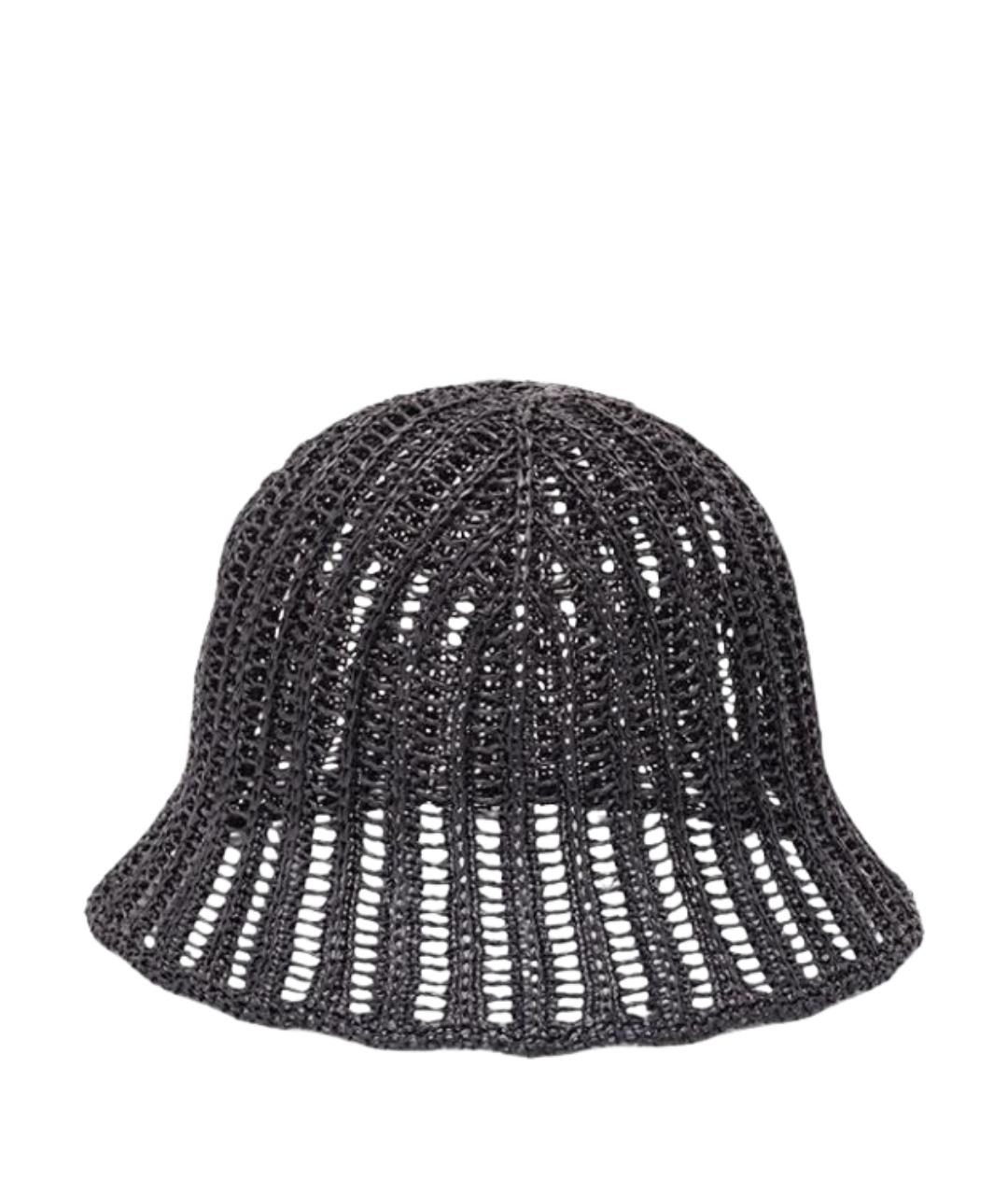 BRUNELLO CUCINELLI Черная панама, фото 1