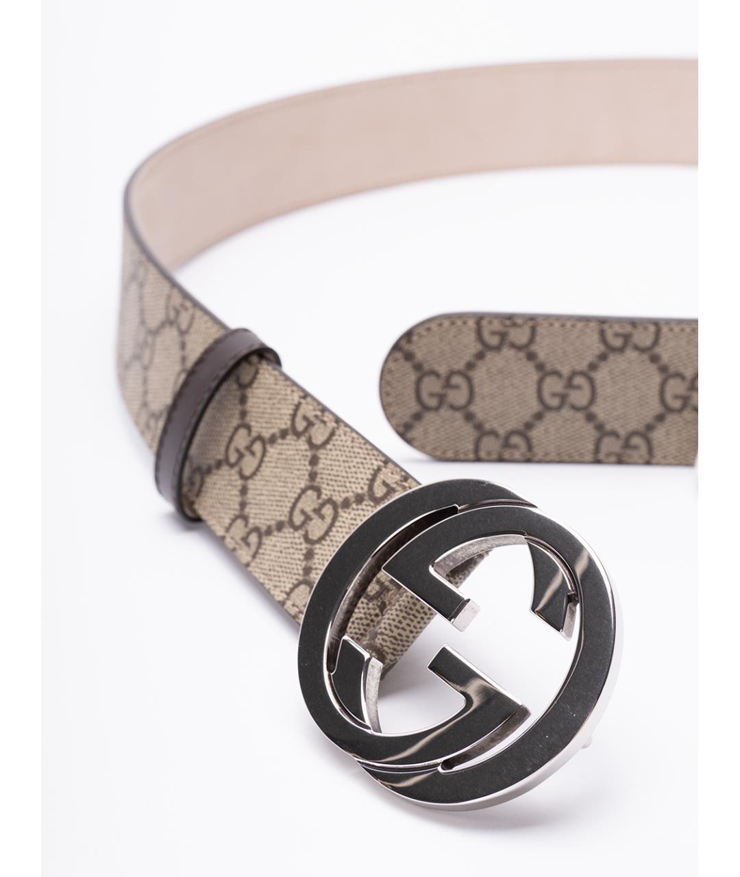 GUCCI Бежевый ремень, фото 2