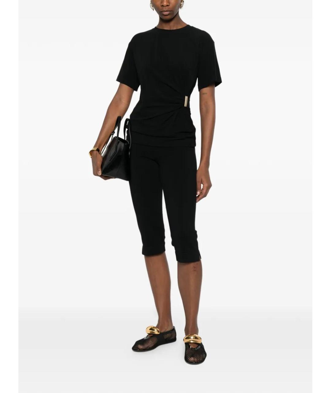 PINKO Черная хлопковая блузы, фото 2