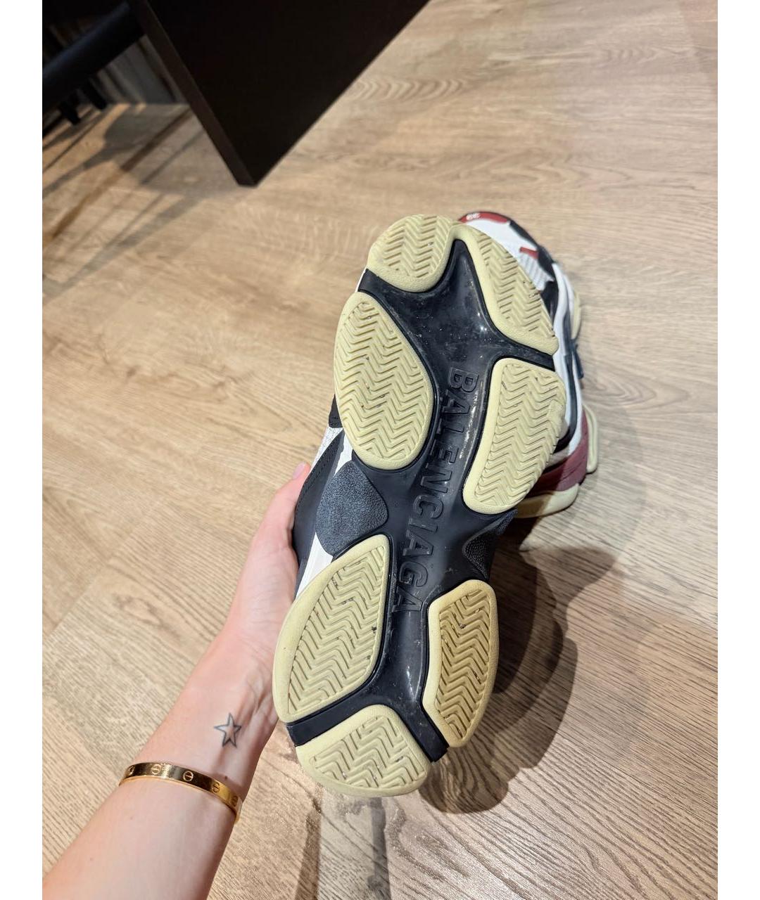 BALENCIAGA Мульти текстильные кроссовки, фото 5