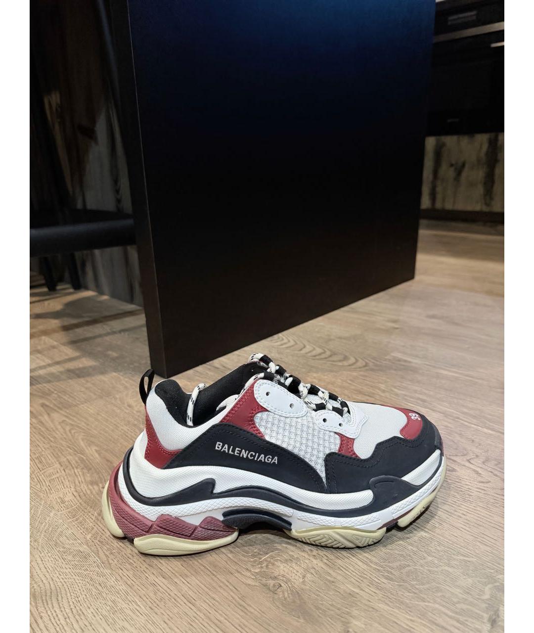 BALENCIAGA Мульти текстильные кроссовки, фото 8