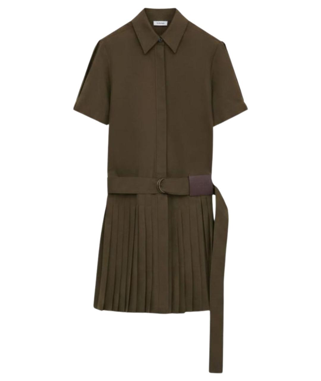 LOEWE Зеленые повседневное платье, фото 1