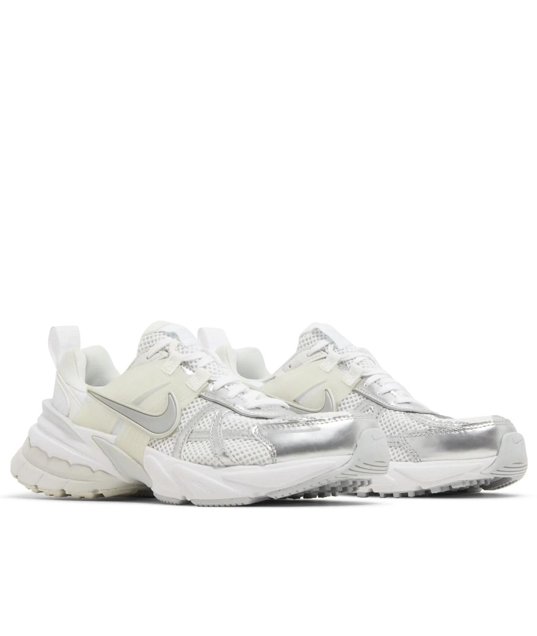 NIKE Белые текстильные кроссовки, фото 2