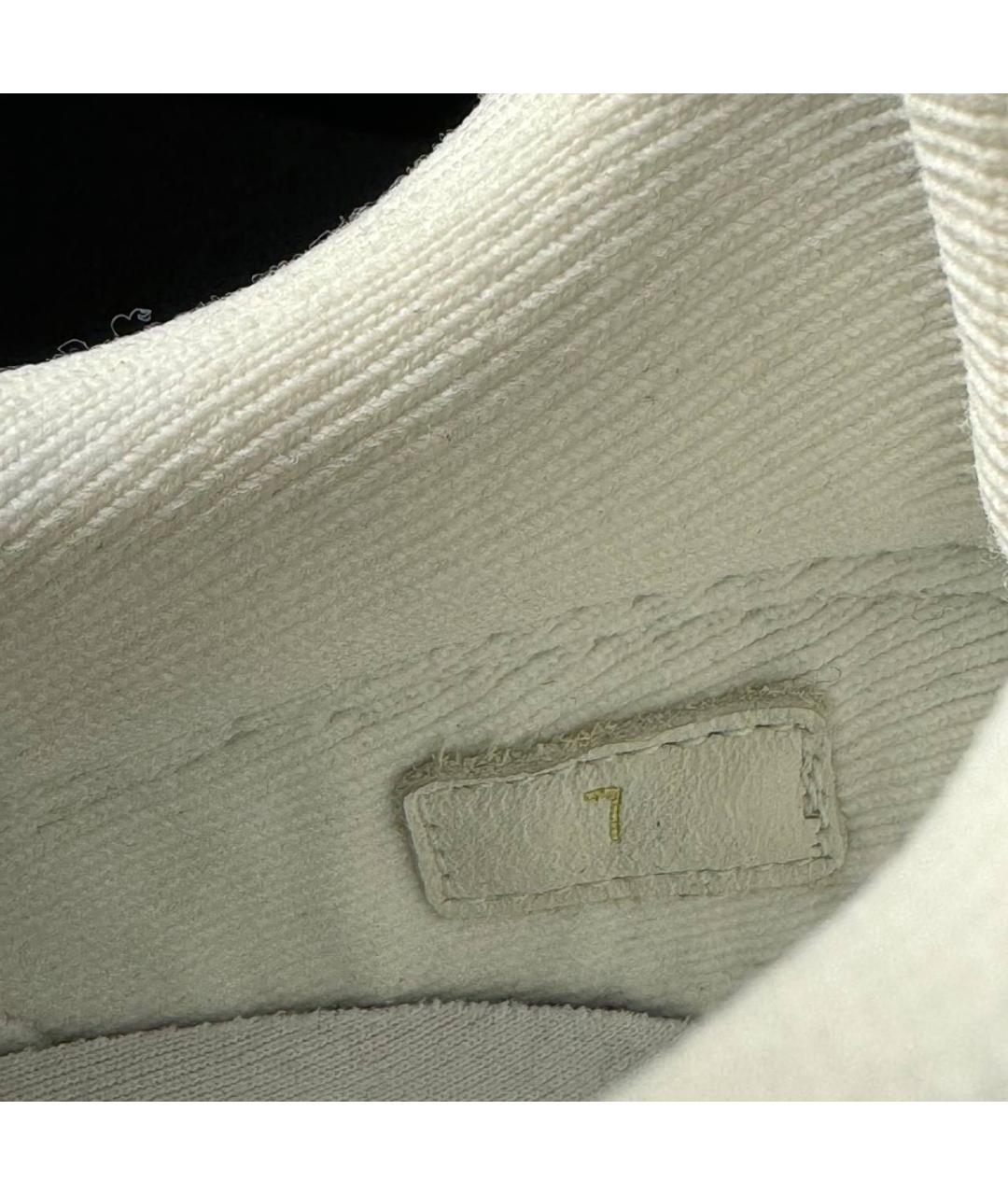 LOUIS VUITTON Белые текстильные кроссовки, фото 5