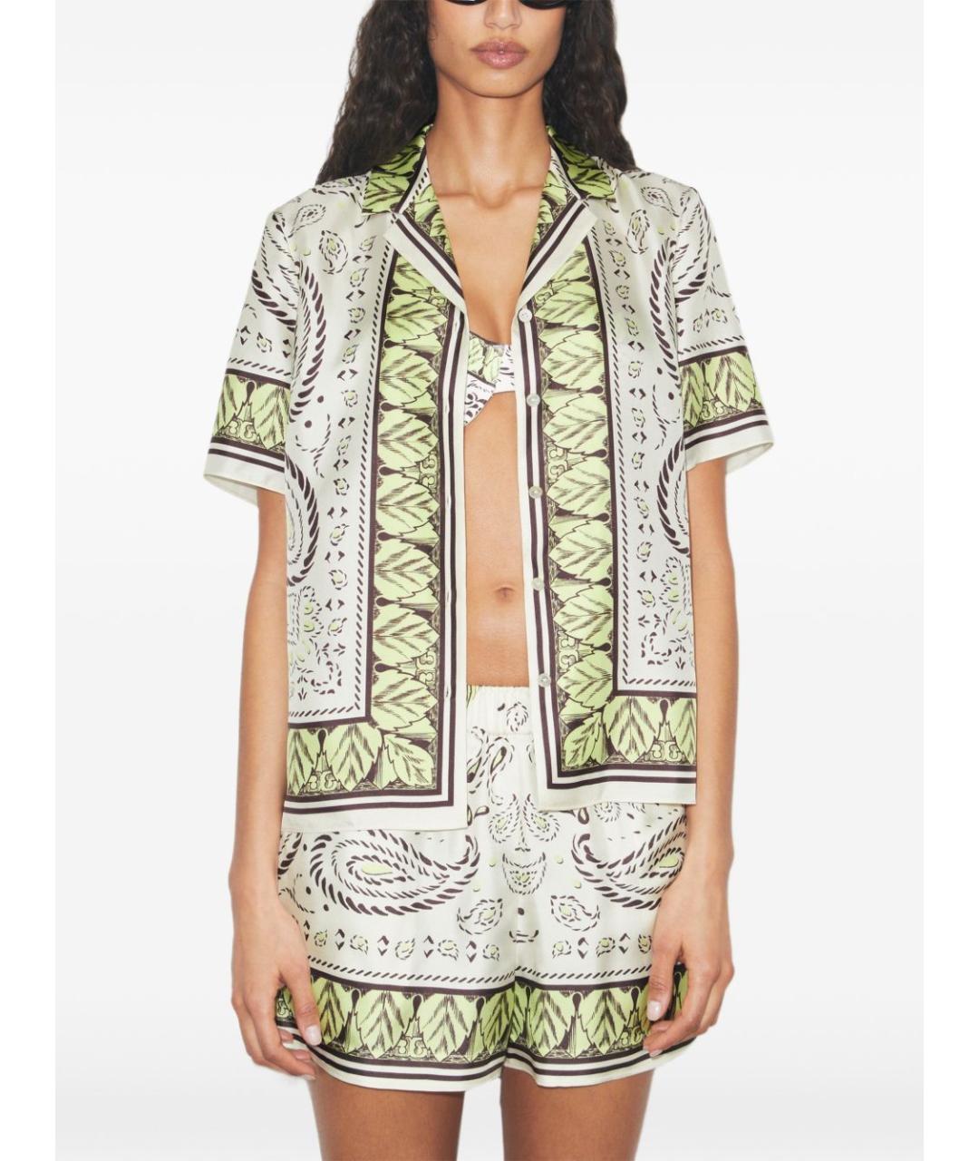 TORY BURCH Зеленая рубашка, фото 4