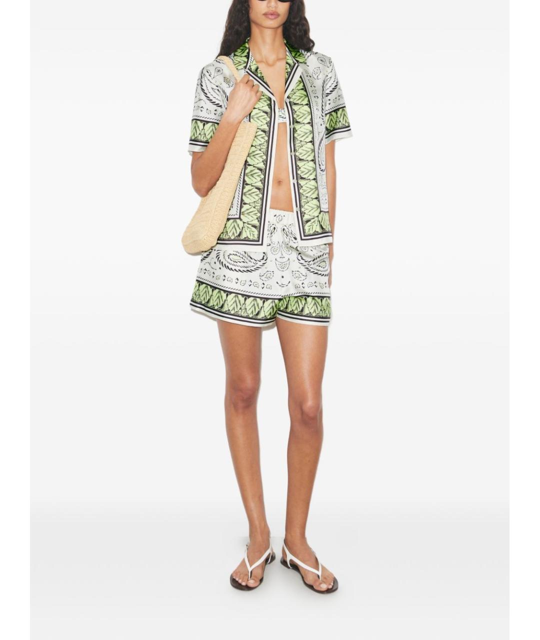 TORY BURCH Зеленая рубашка, фото 2