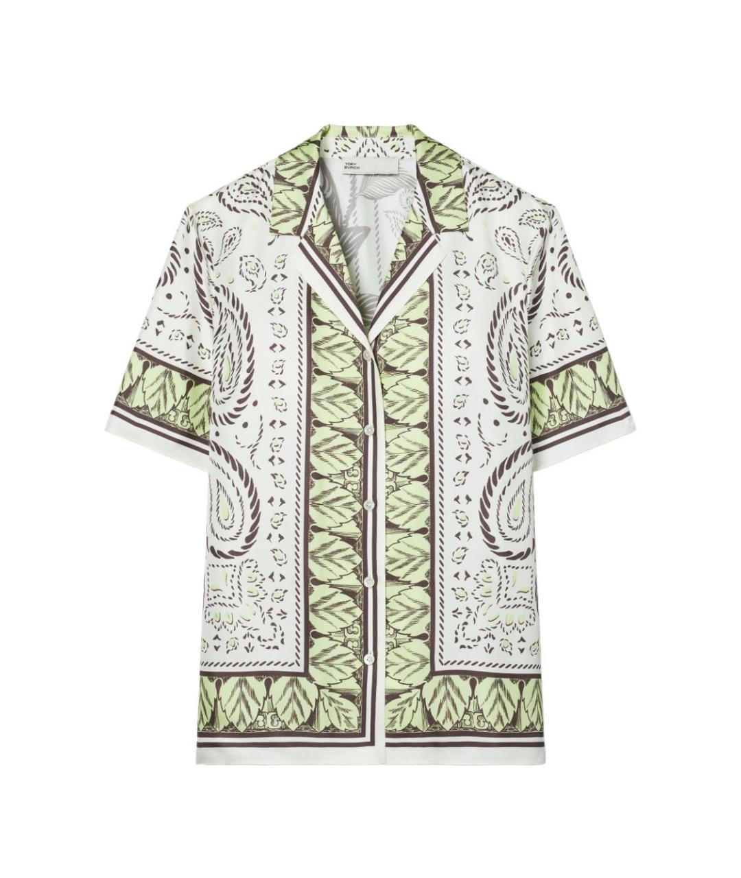 TORY BURCH Зеленая рубашка, фото 1