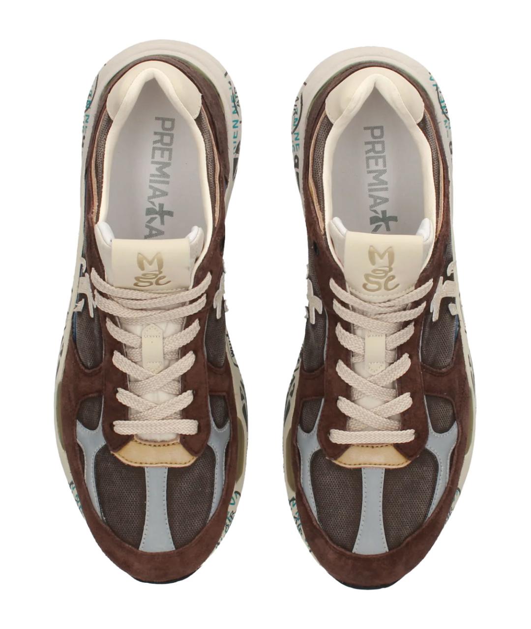 PREMIATA Кожаные низкие кроссовки / кеды, фото 4