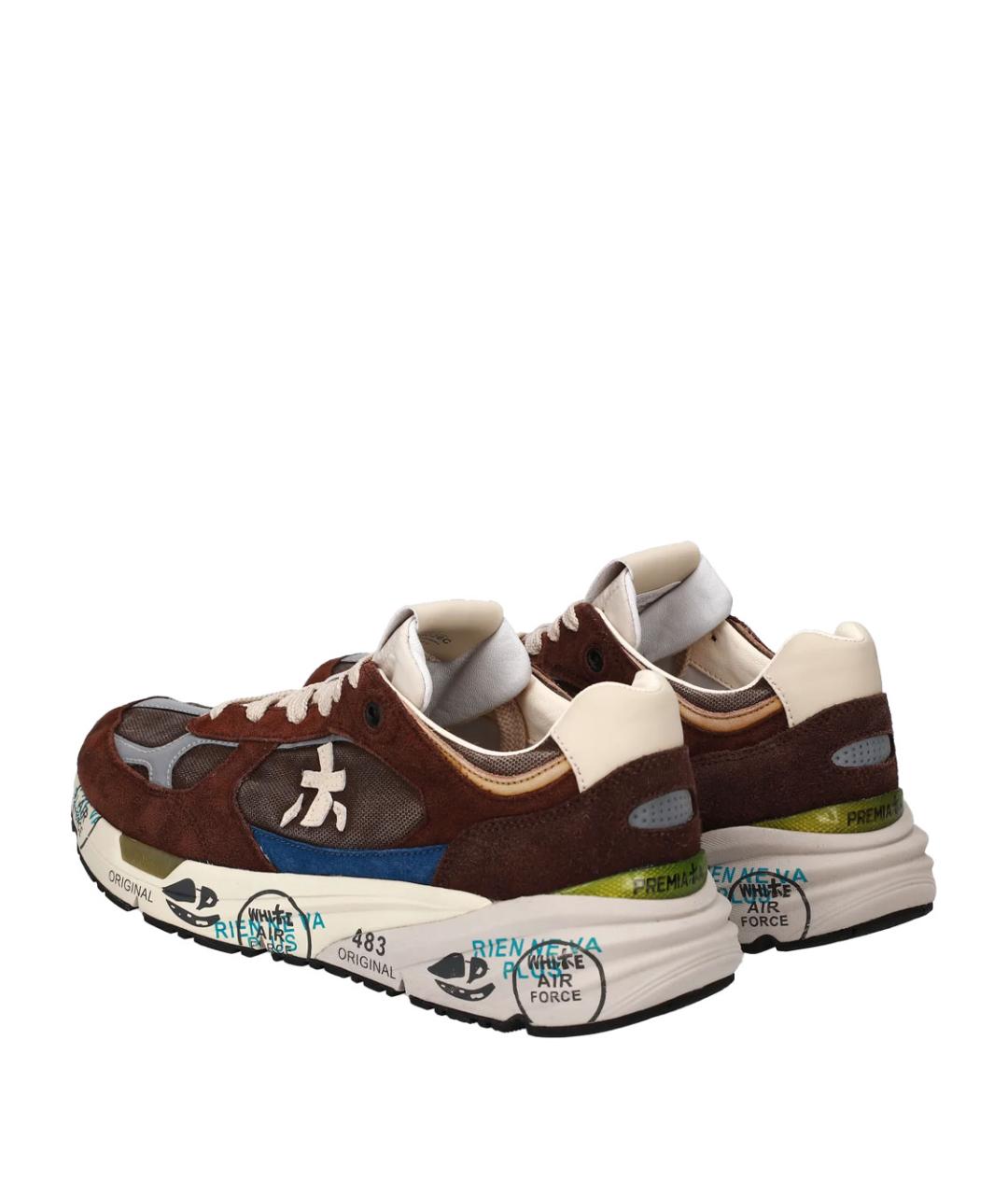 PREMIATA Кожаные низкие кроссовки / кеды, фото 3