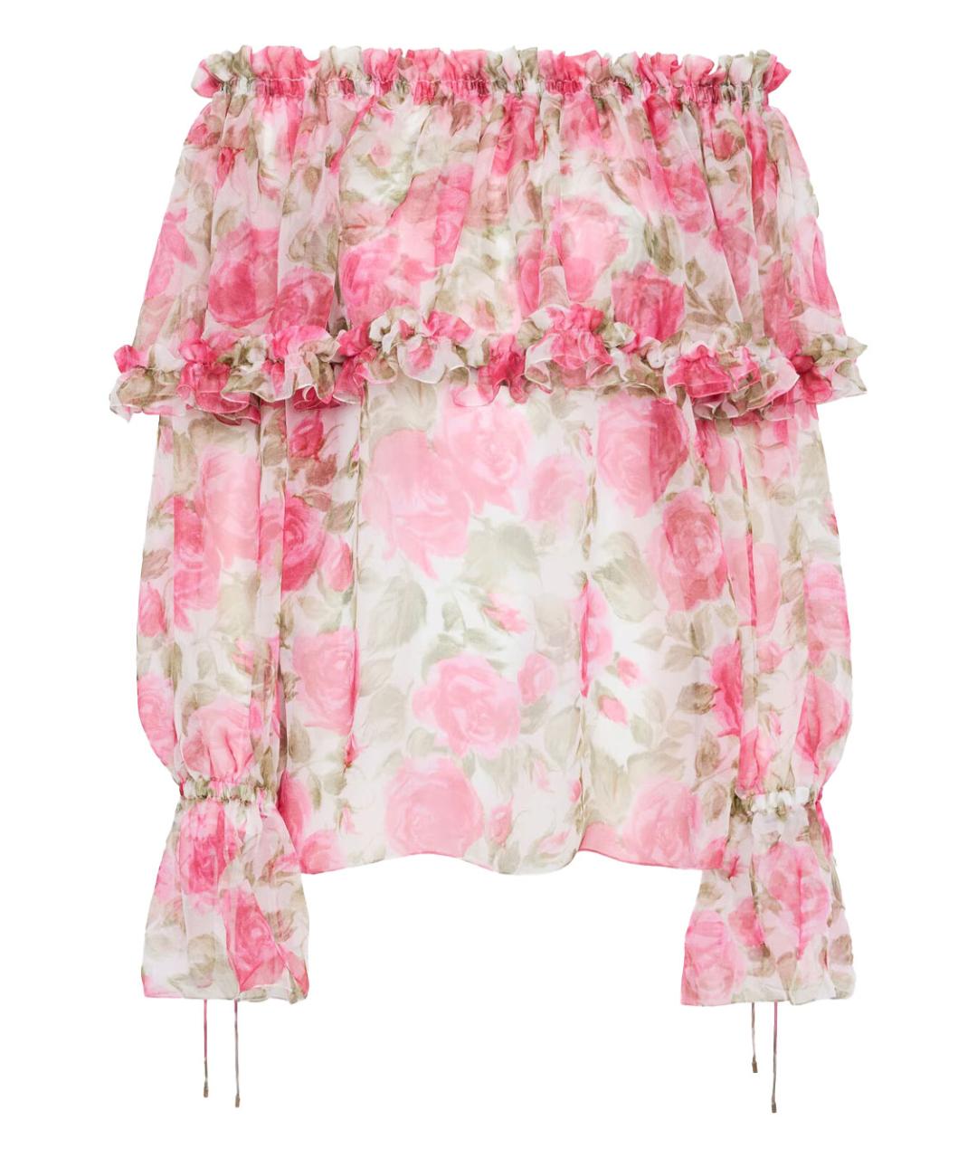 CHLOE Мульти шелковая блузы, фото 1