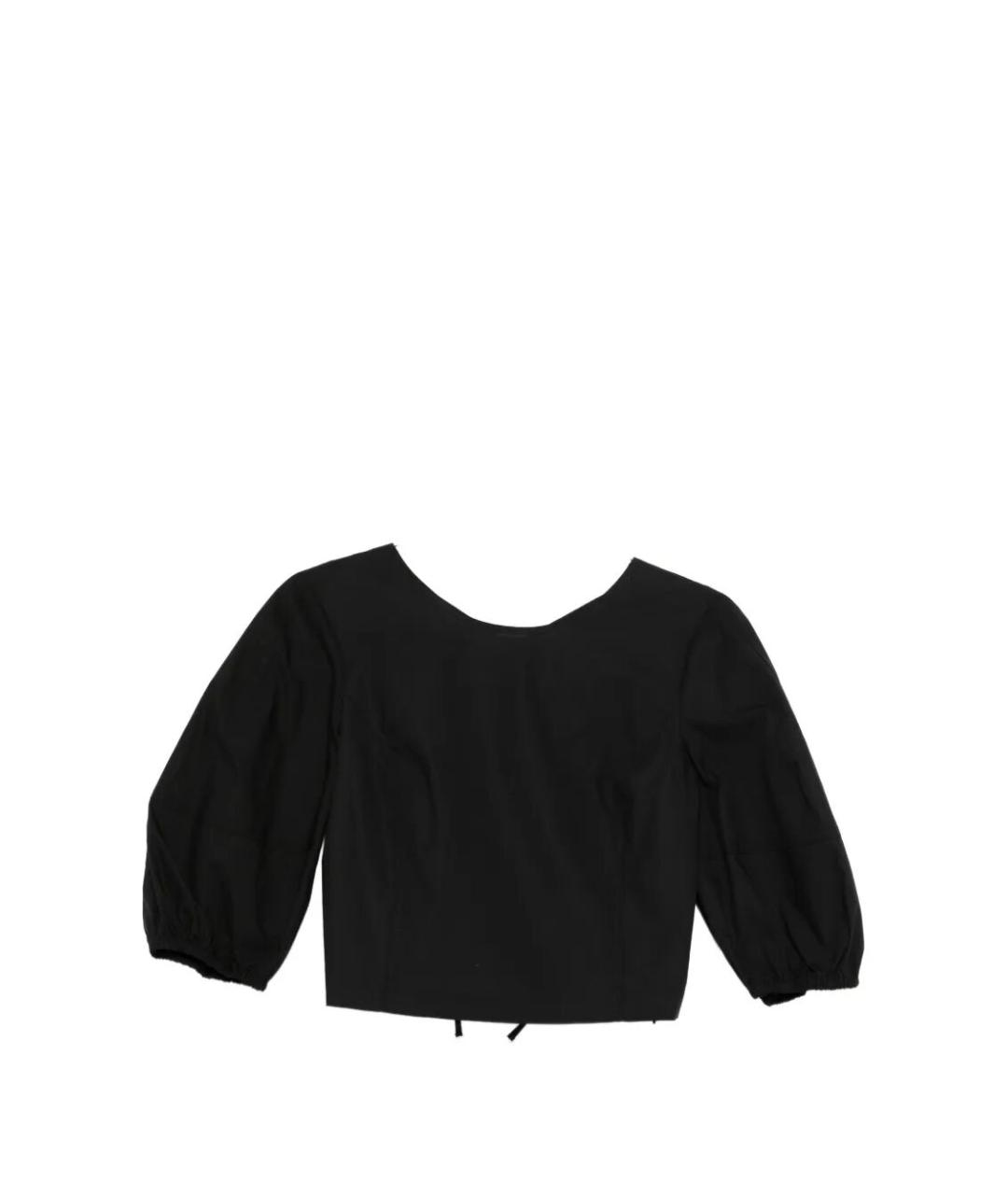PINKO Черная хлопковая блузы, фото 1