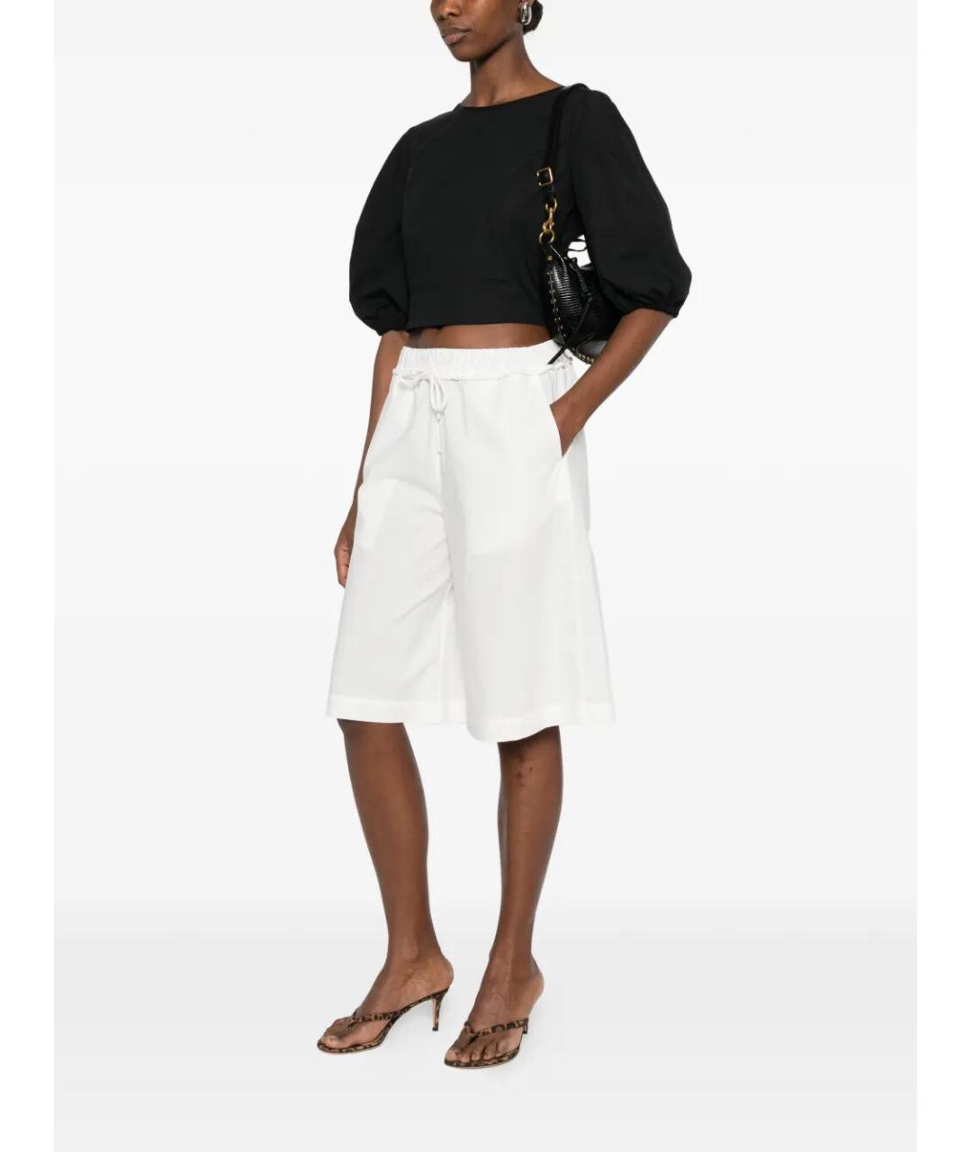 PINKO Черная хлопковая блузы, фото 4