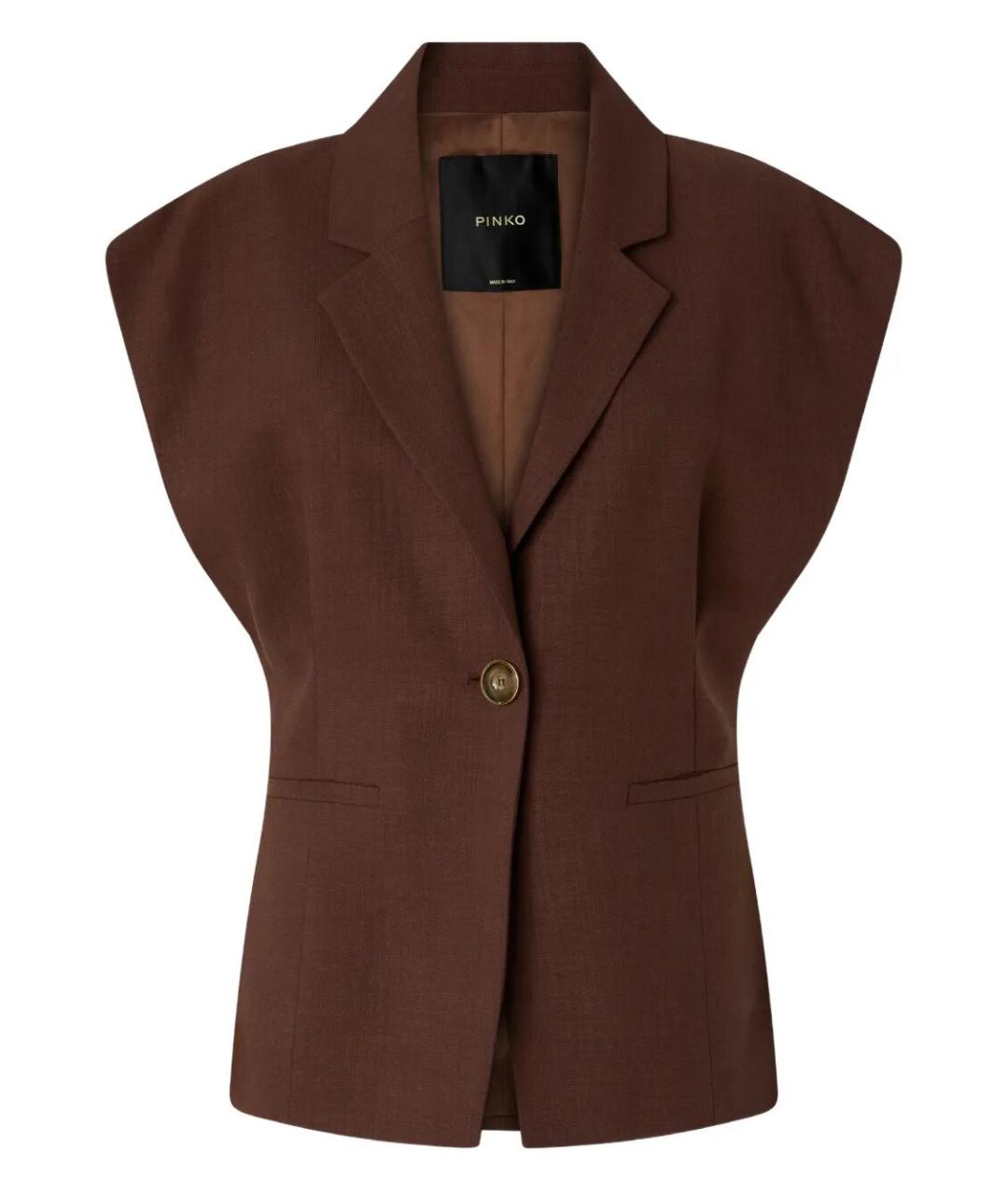PINKO Вискозный жилет, фото 1