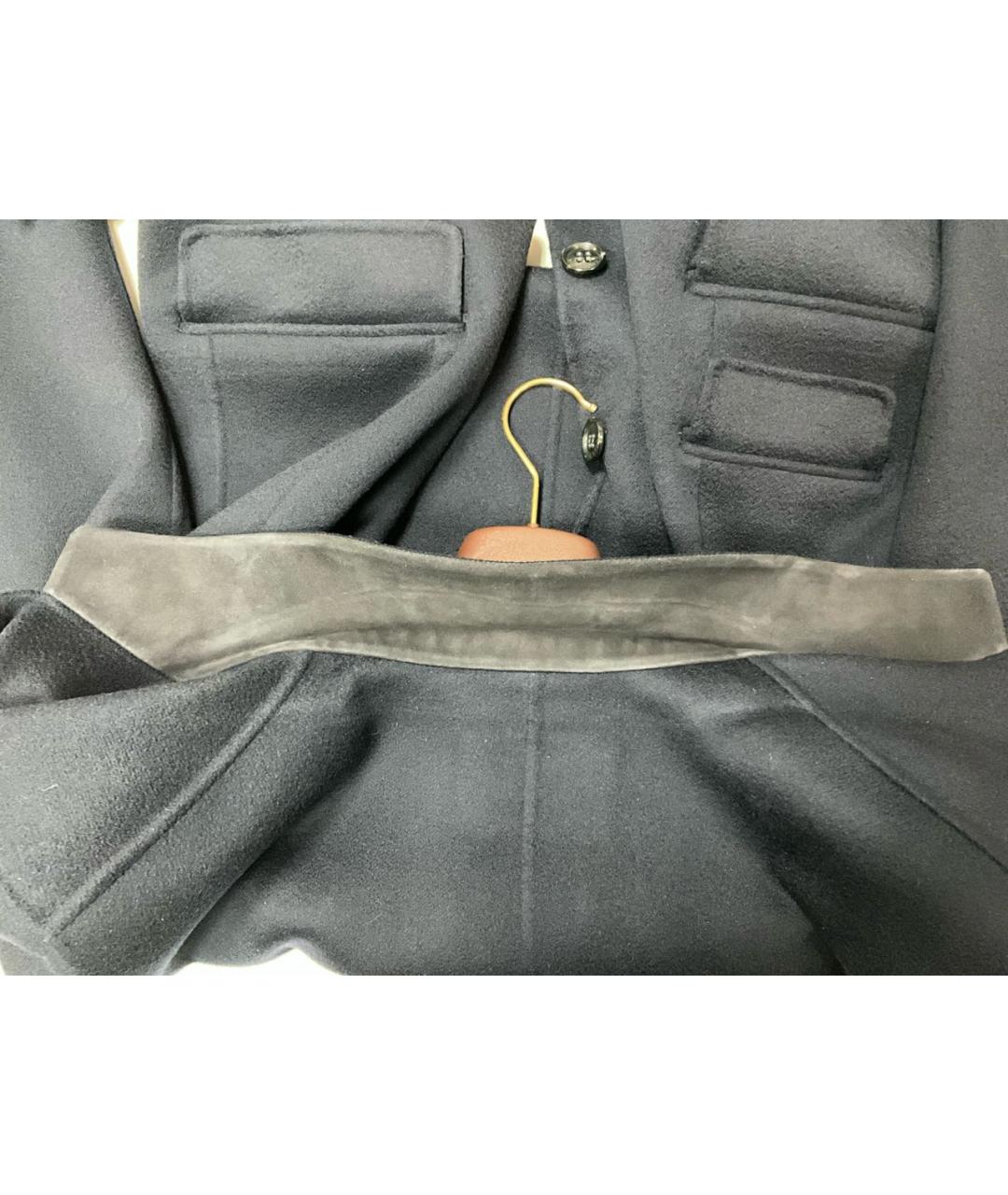 LORO PIANA Темно-синее кашемировое пальто, фото 8