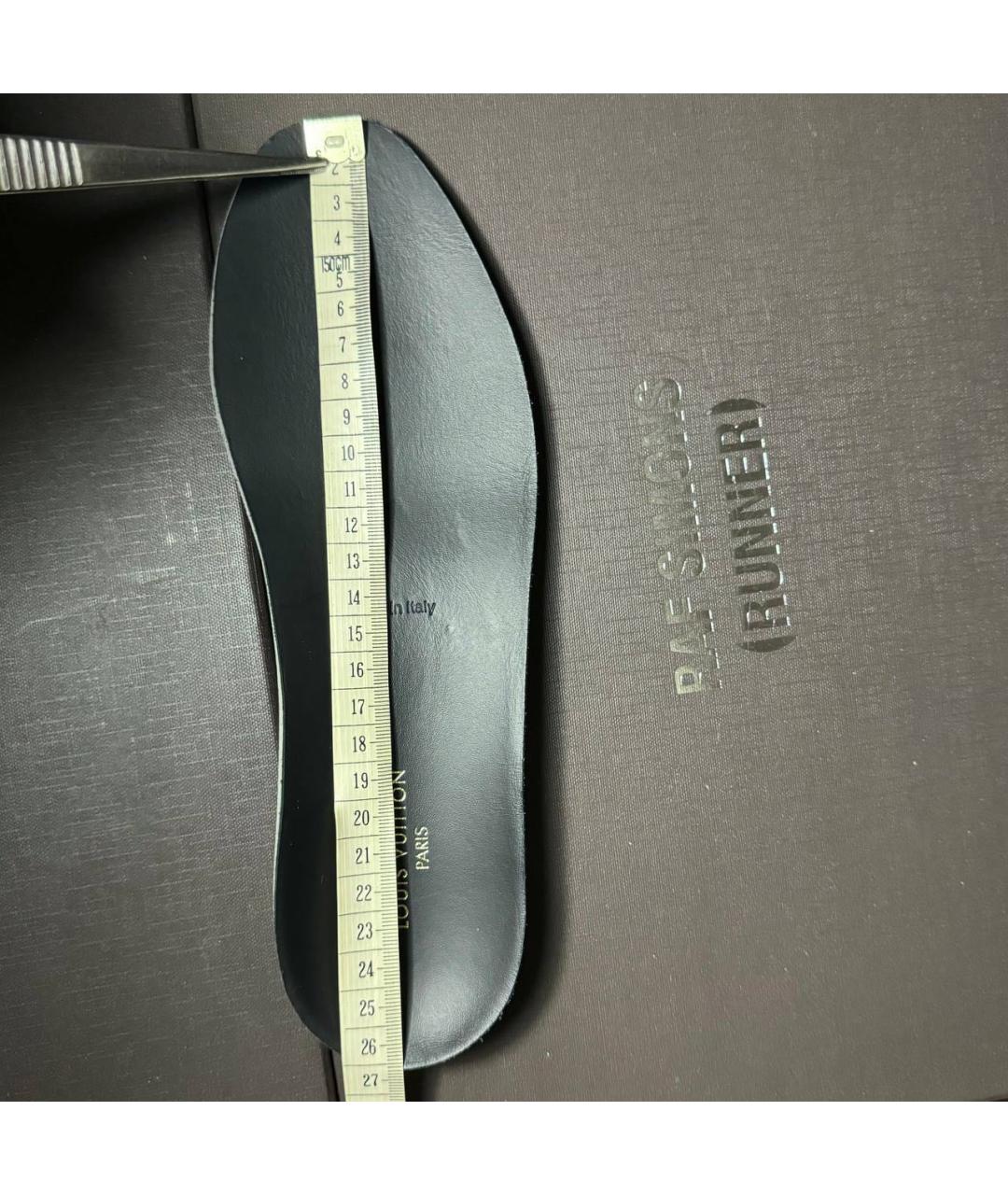 LOUIS VUITTON Мульти кожаные кроссовки, фото 8