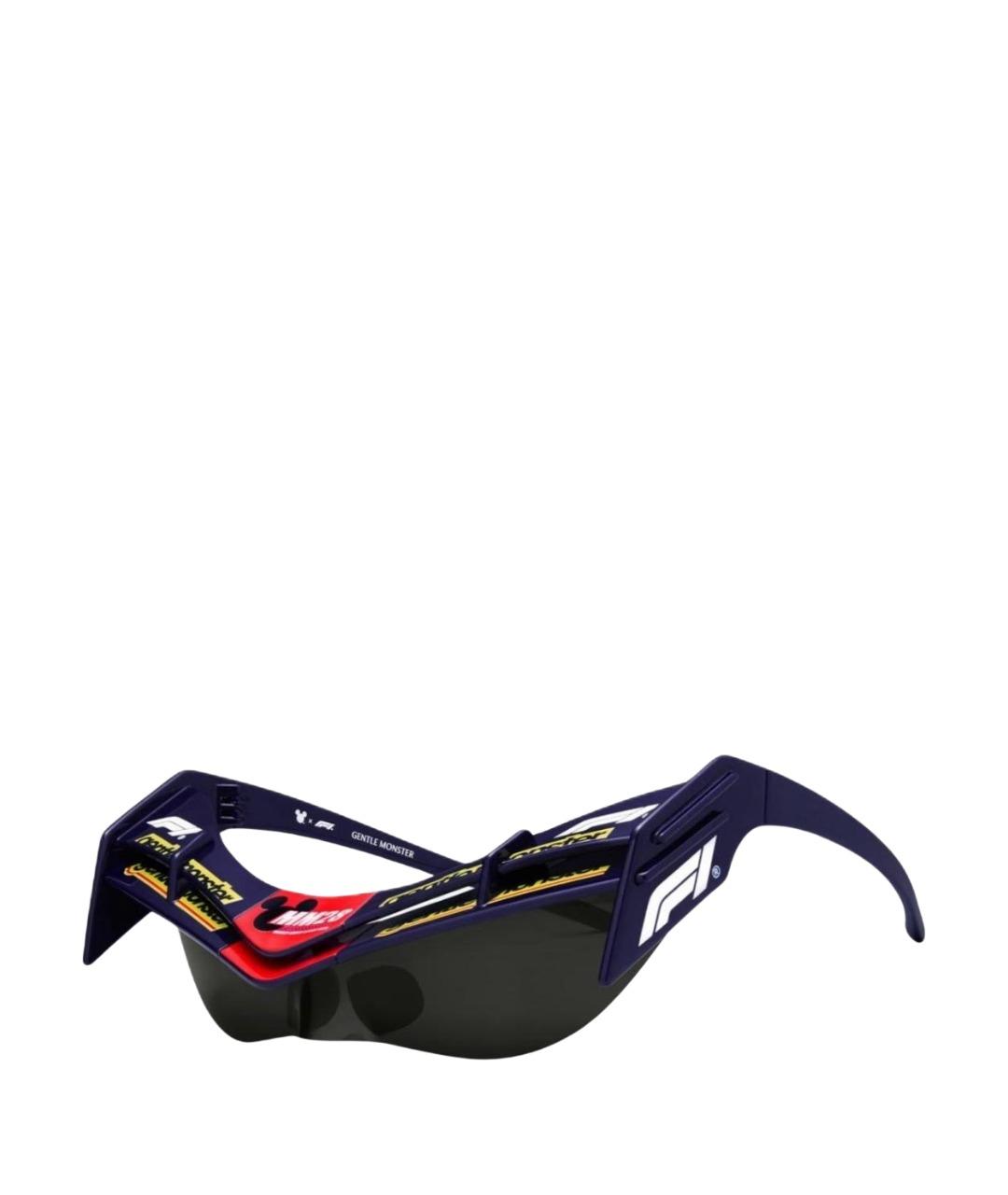 GENTLE MONSTER Темно-синие пластиковые солнцезащитные очки, фото 1