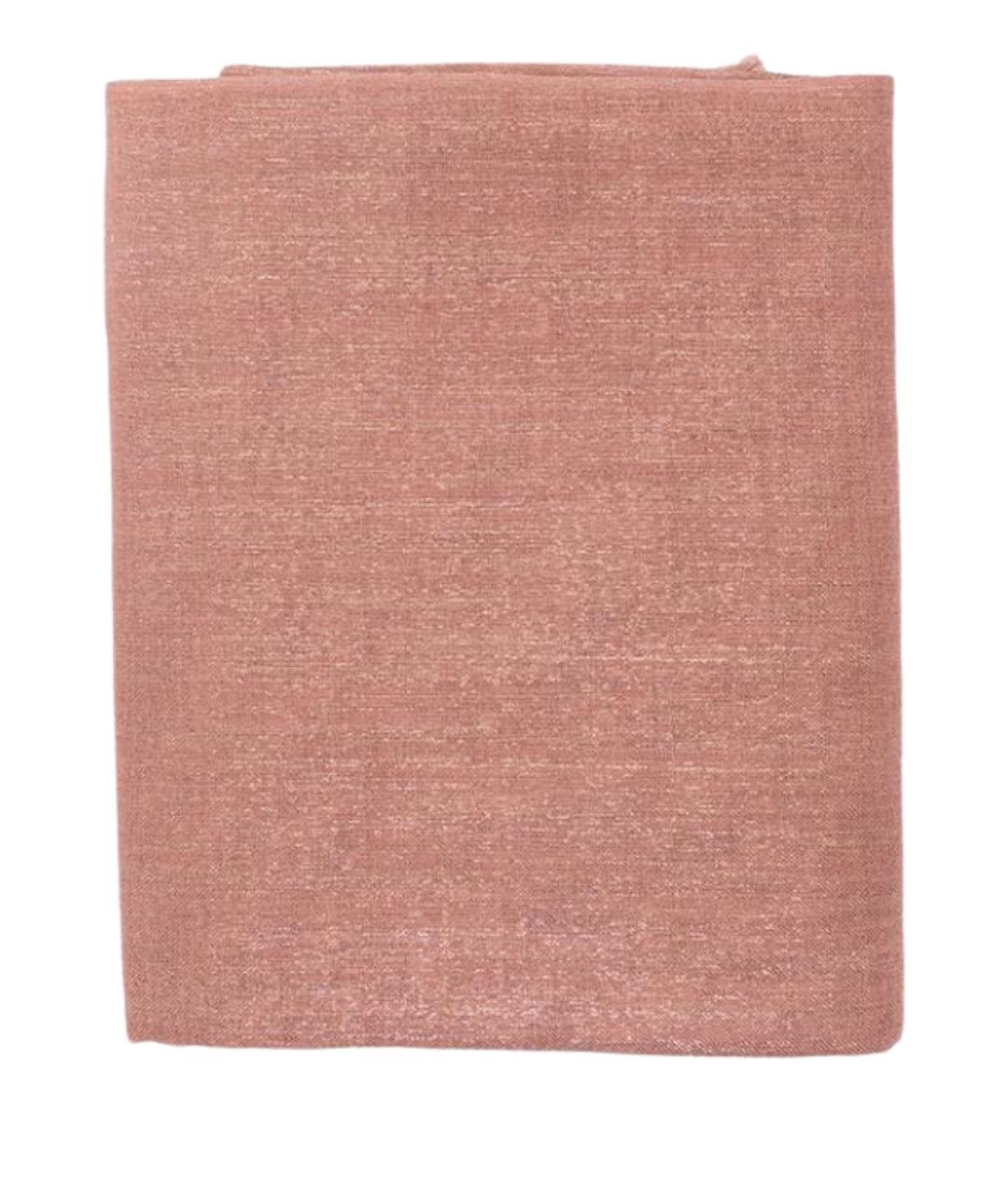 BRUNELLO CUCINELLI Розовый кашемировый шарф, фото 1