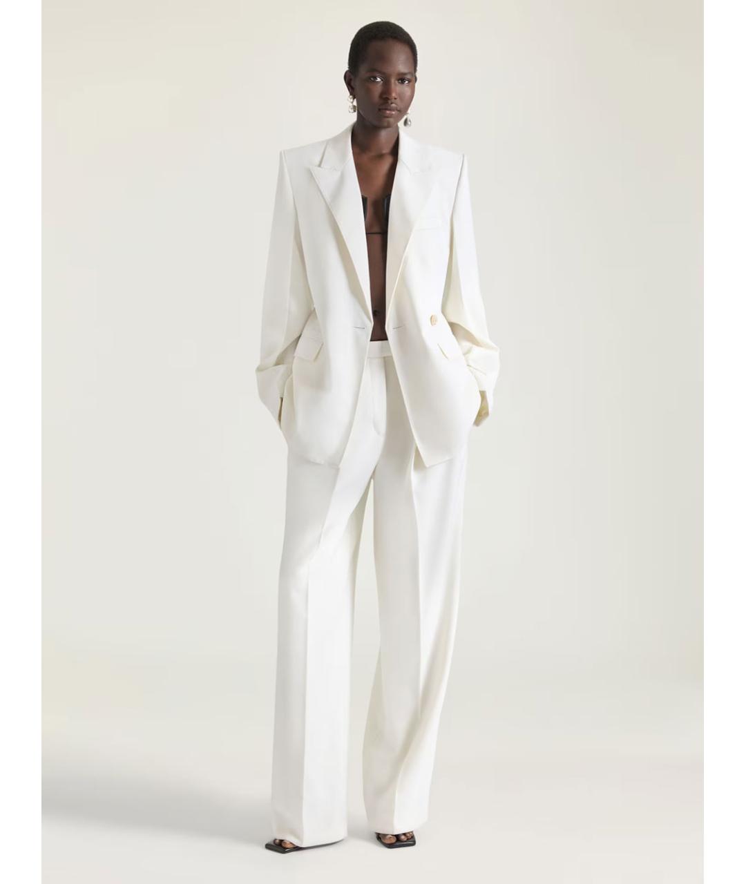 GIVENCHY Белый шерстяной жакет/пиджак, фото 2