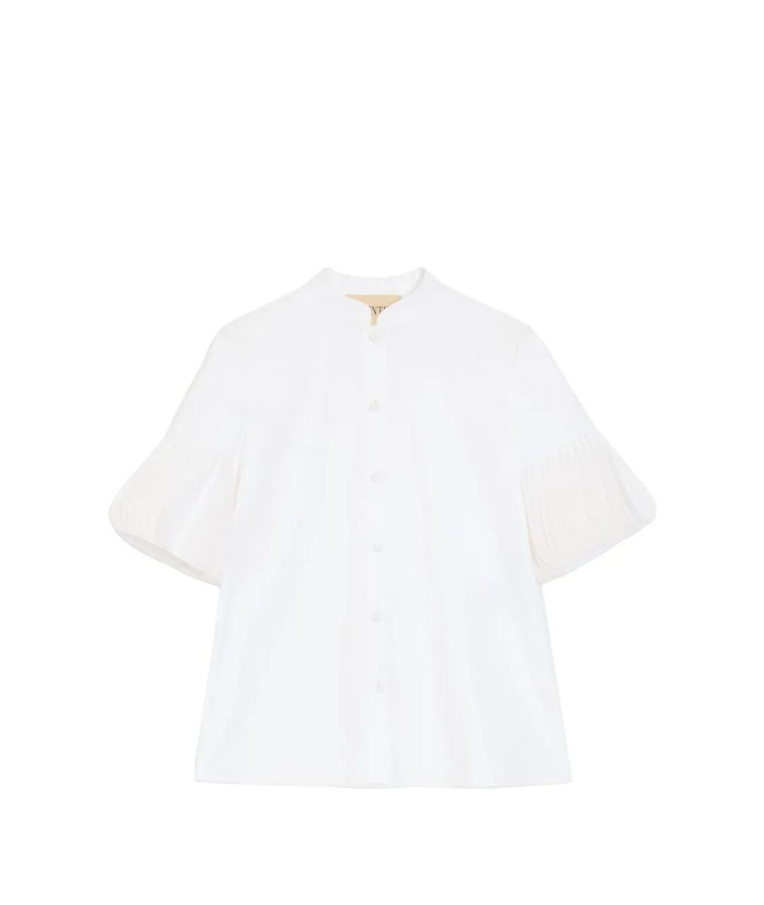 VALENTINO Белая шелковая рубашка, фото 7