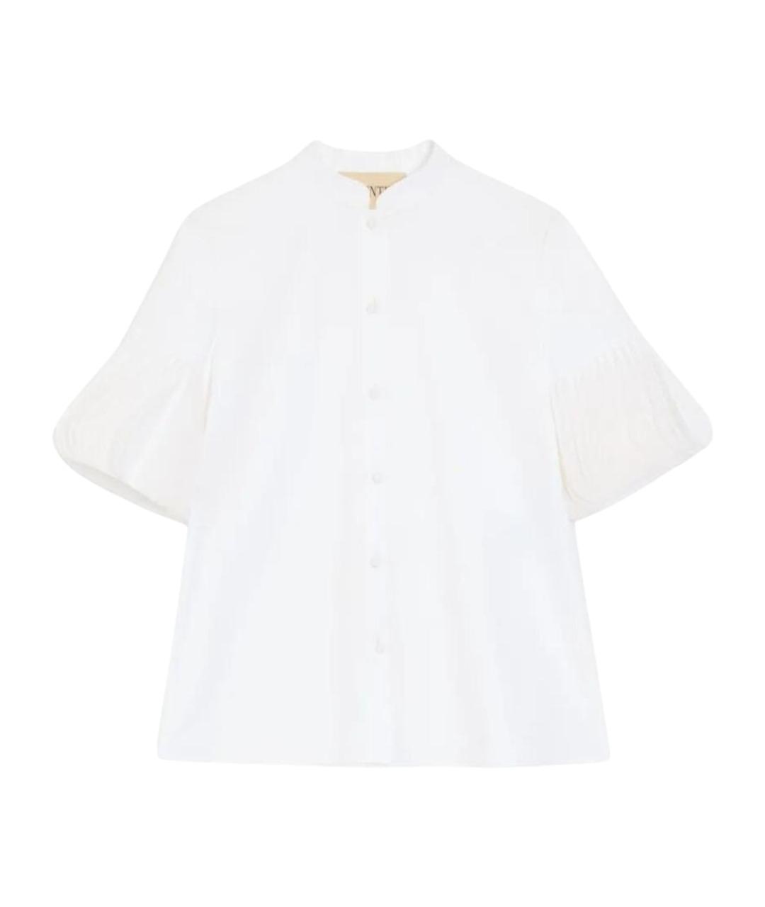 VALENTINO Белая шелковая рубашка, фото 1