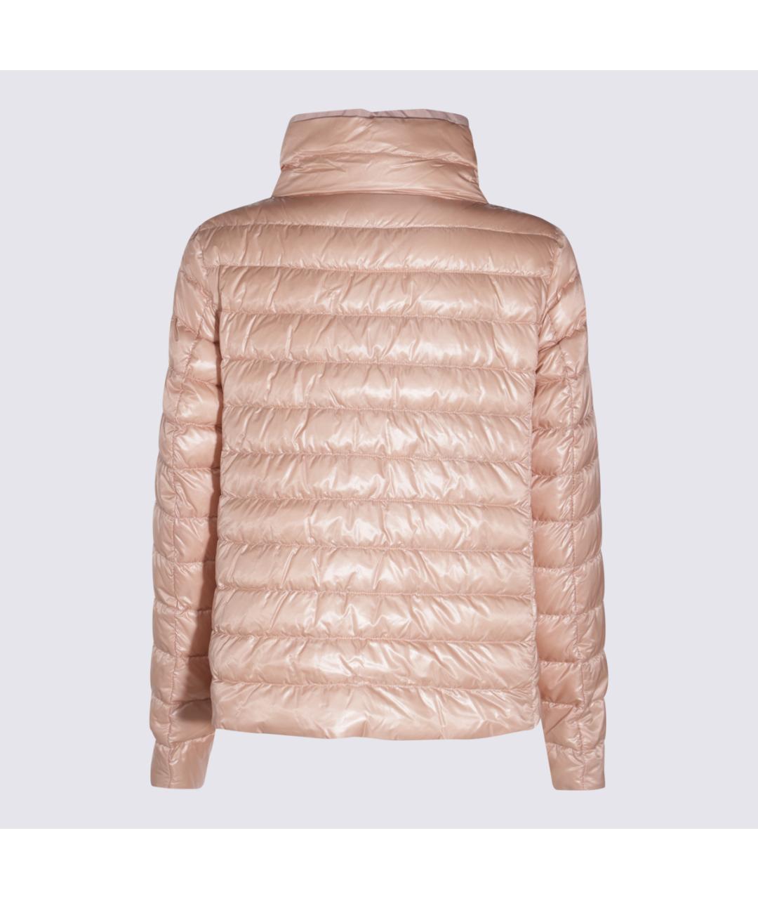 HERNO Розовая полиамидовая куртка, фото 2