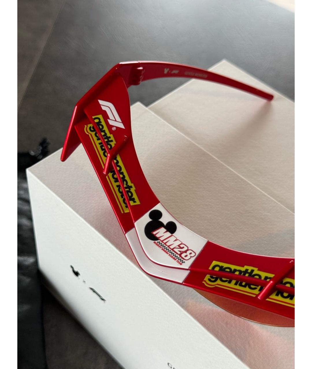 GENTLE MONSTER Красные пластиковые солнцезащитные очки, фото 7