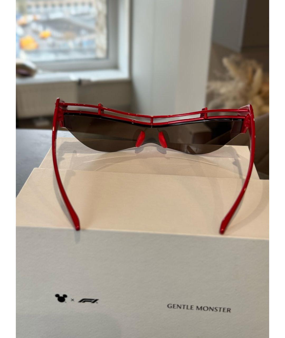 GENTLE MONSTER Красные пластиковые солнцезащитные очки, фото 6