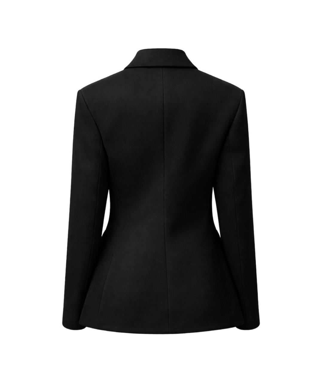 LOEWE Черный шерстяной жакет/пиджак, фото 2