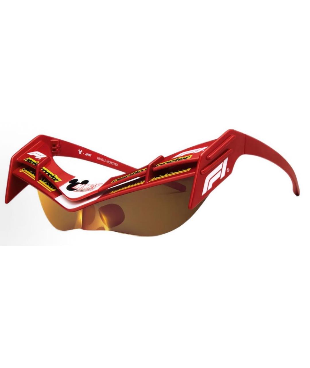 GENTLE MONSTER Красные пластиковые солнцезащитные очки, фото 7