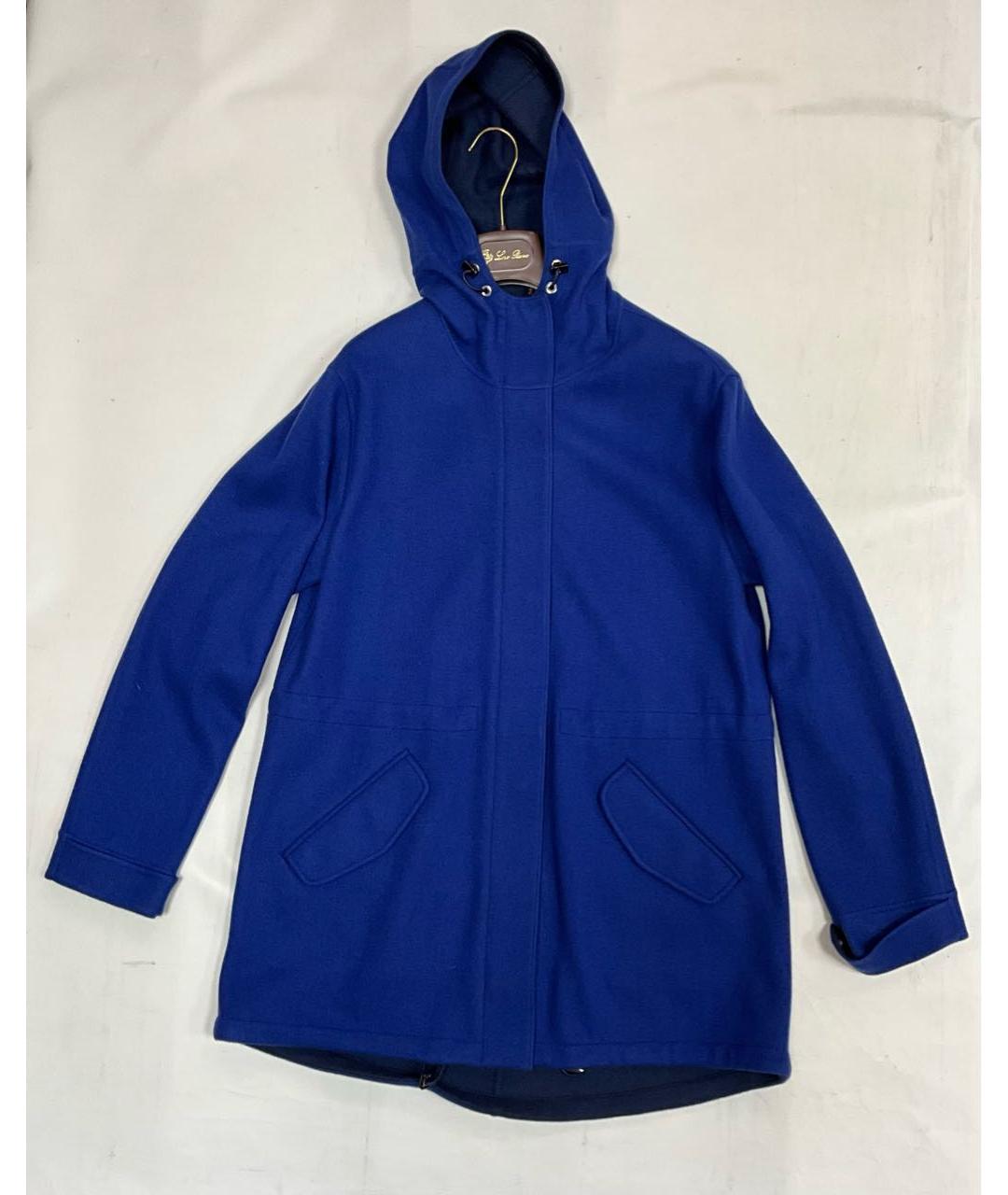 LORO PIANA Синяя кашемировая парка, фото 9
