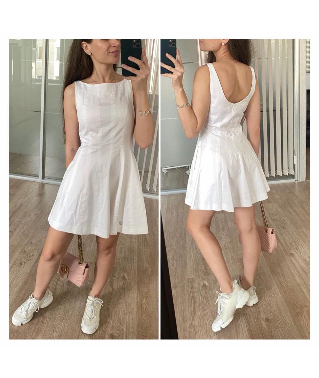 PHILIPP PLEIN Белый сарафан, фото 3