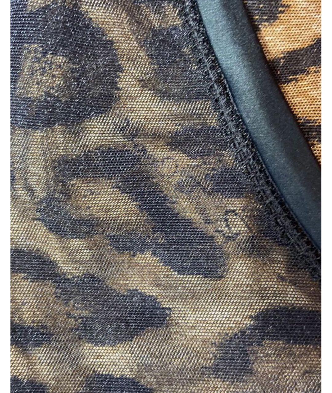 ROBERTO CAVALLI Черная полиамидовая футболка, фото 8