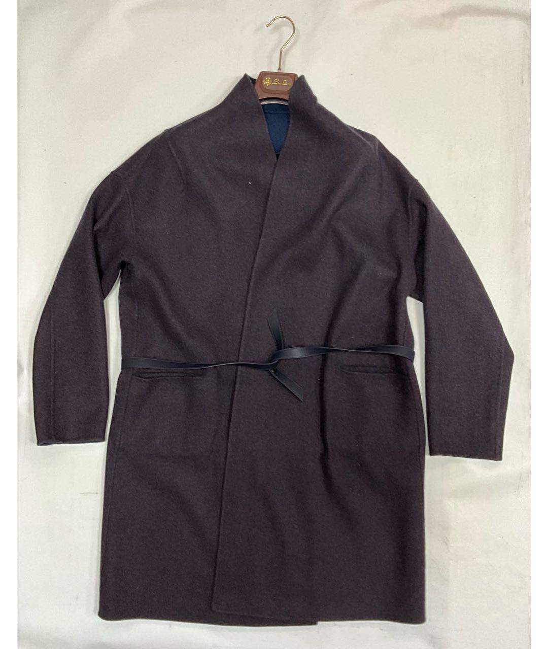LORO PIANA Фиолетовое кашемировое пальто, фото 7