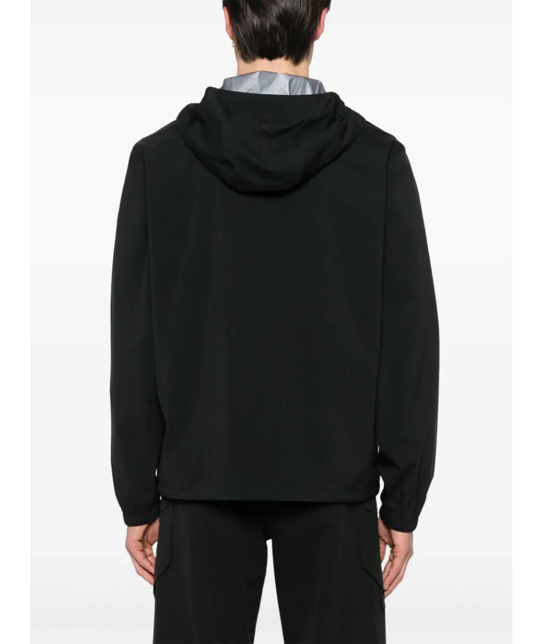 MONCLER Черная полиамидовая куртка, фото 3