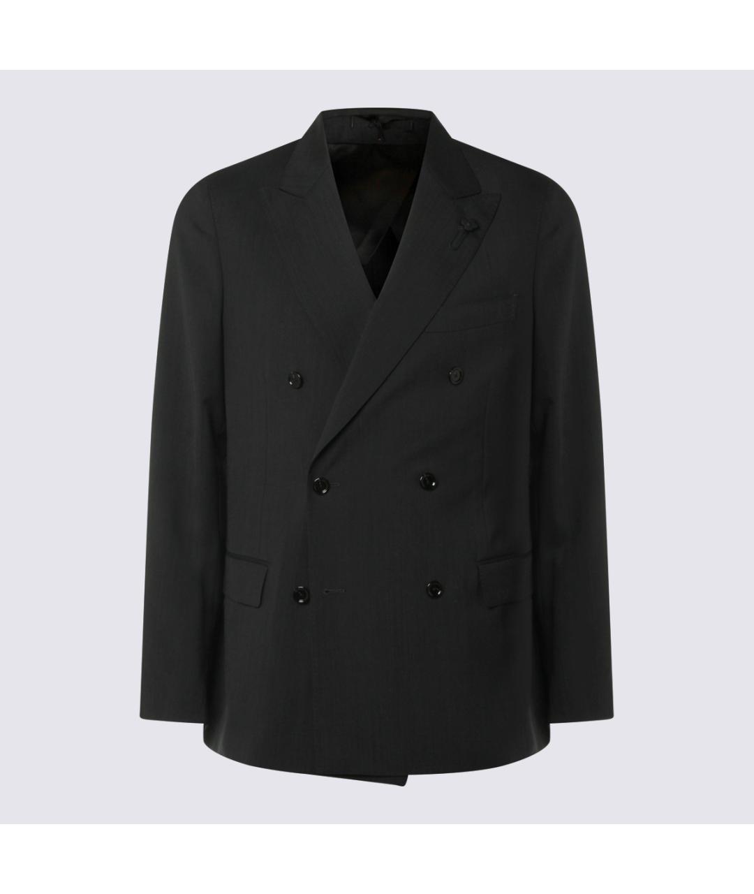 LARDINI Серый классический костюм, фото 2