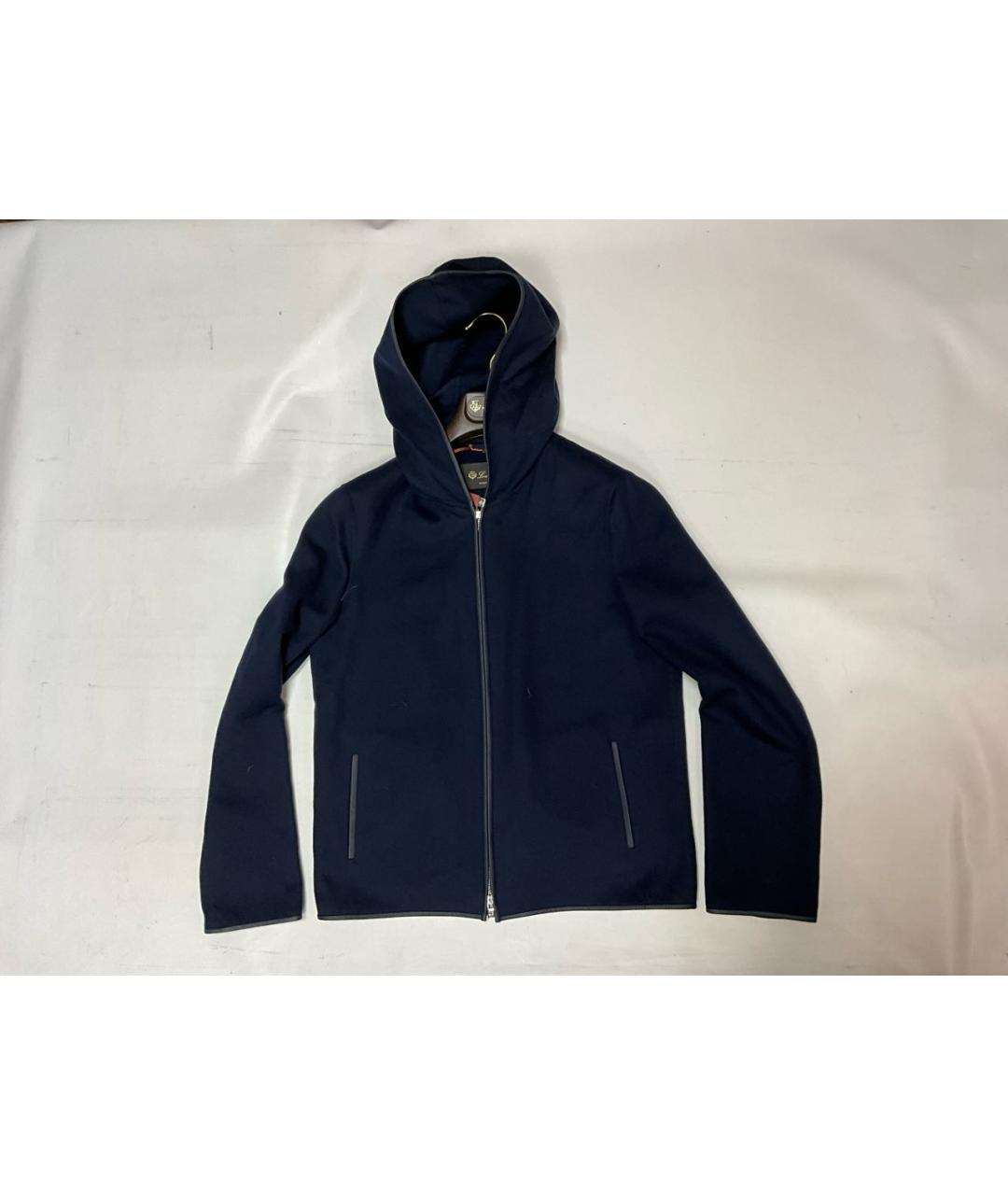 LORO PIANA Синяя кашемировая куртка, фото 9