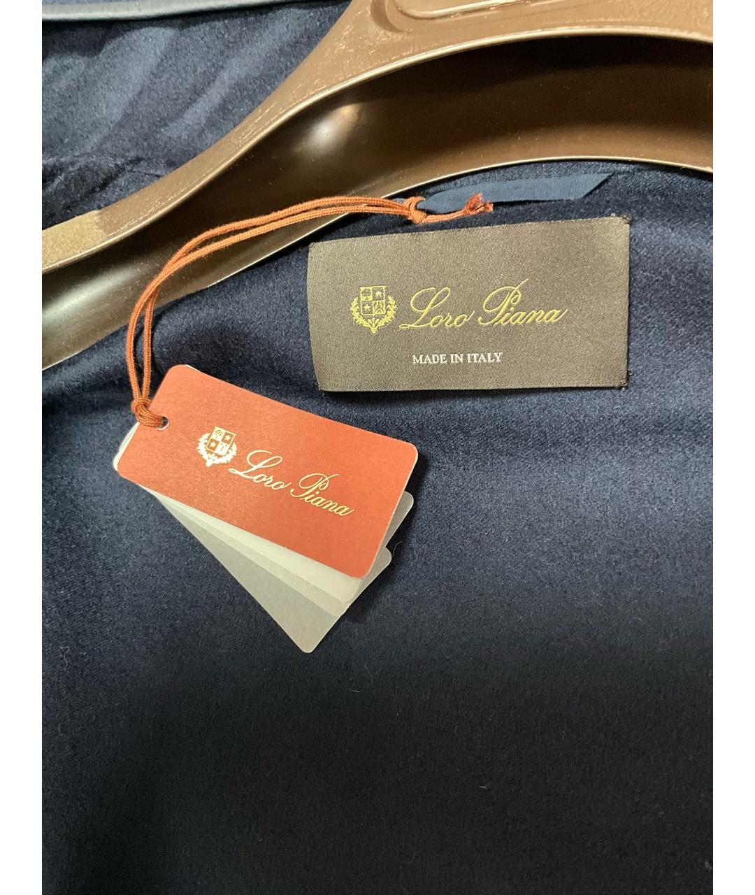 LORO PIANA Синяя кашемировая куртка, фото 5