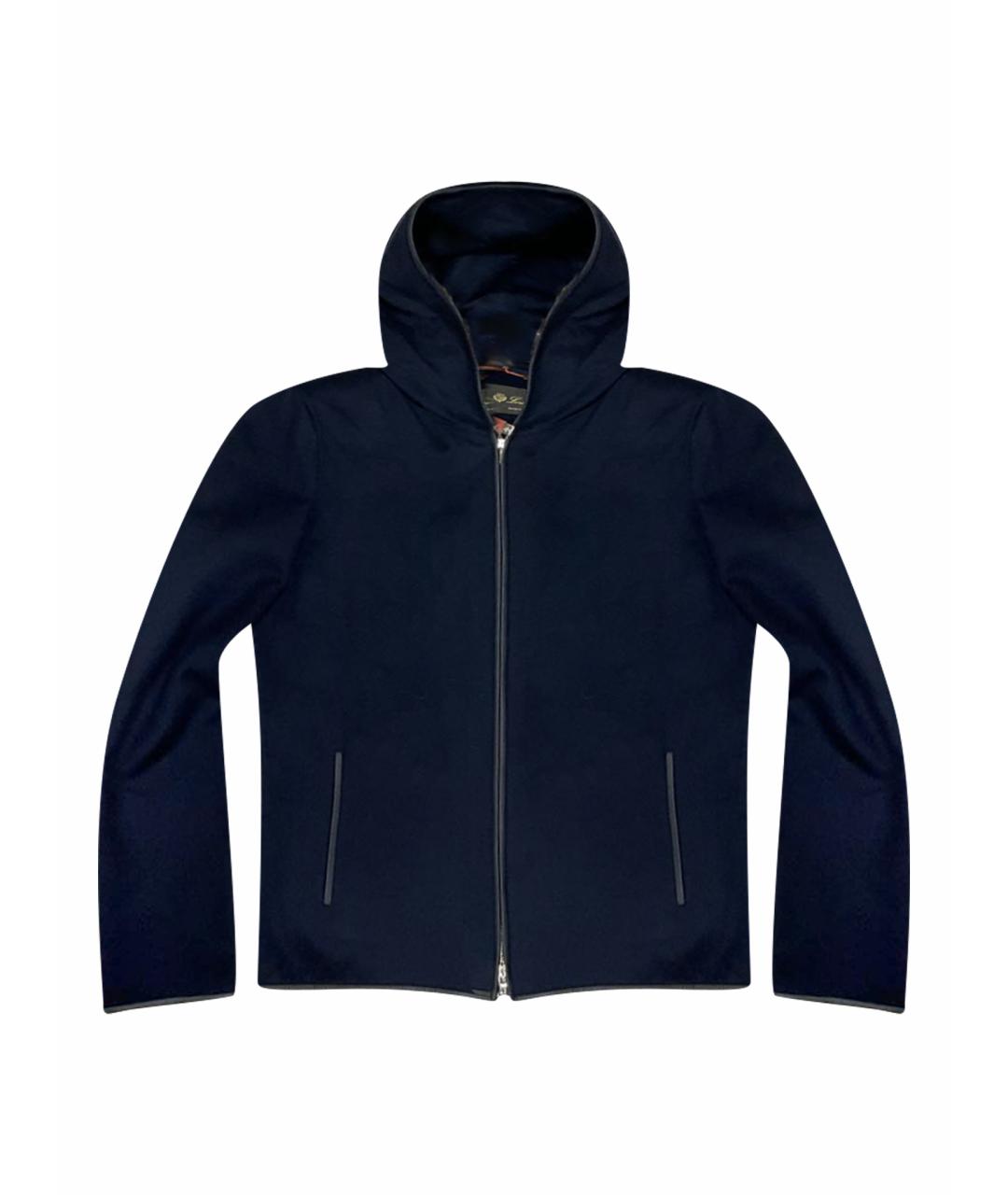 LORO PIANA Синяя кашемировая куртка, фото 1