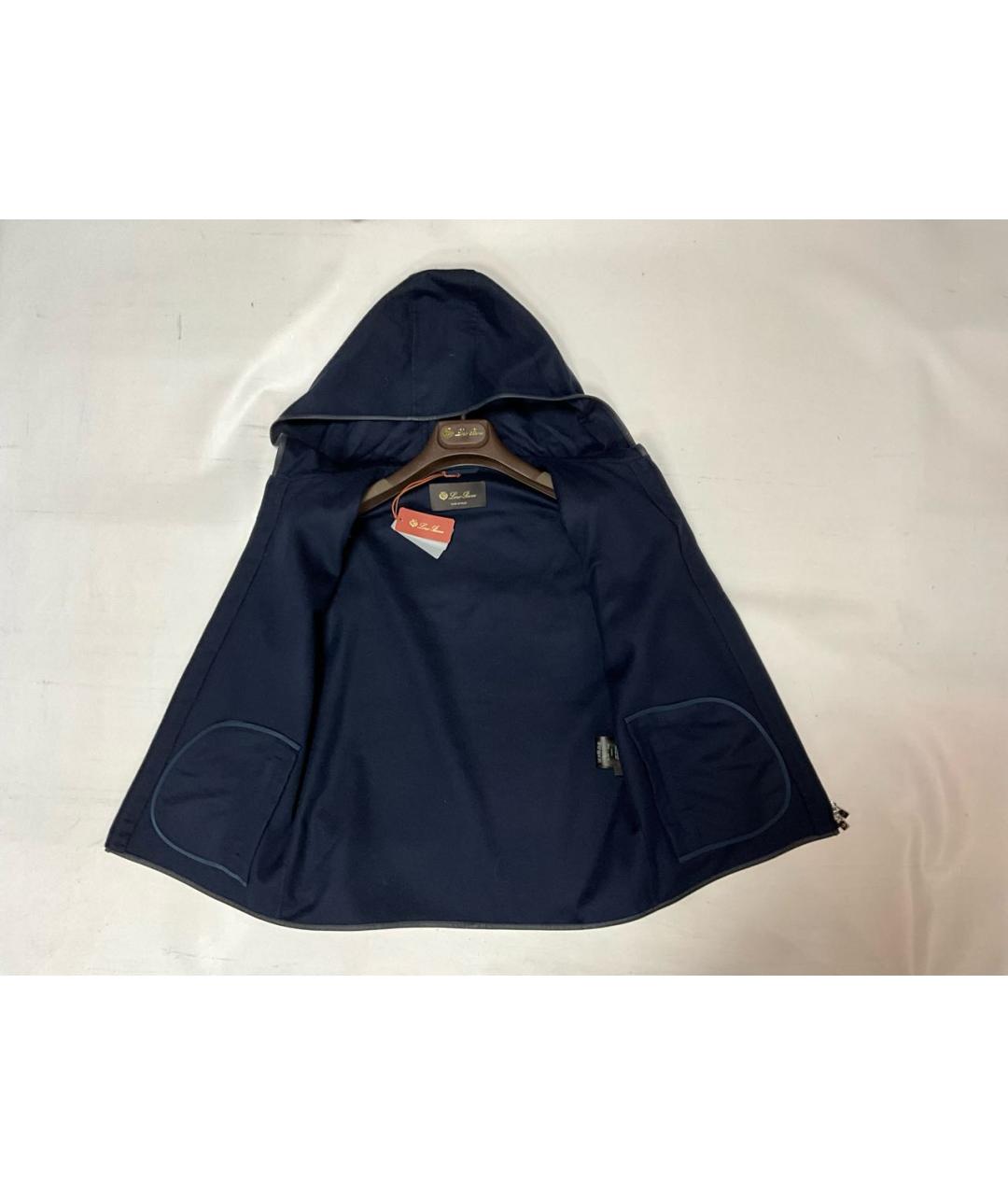 LORO PIANA Синяя кашемировая куртка, фото 2