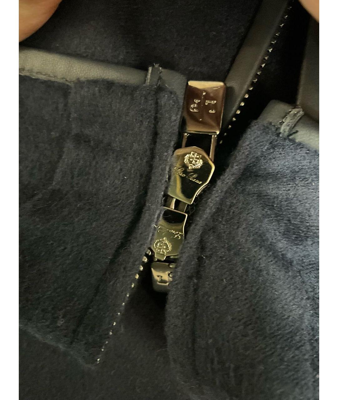 LORO PIANA Синяя кашемировая куртка, фото 4