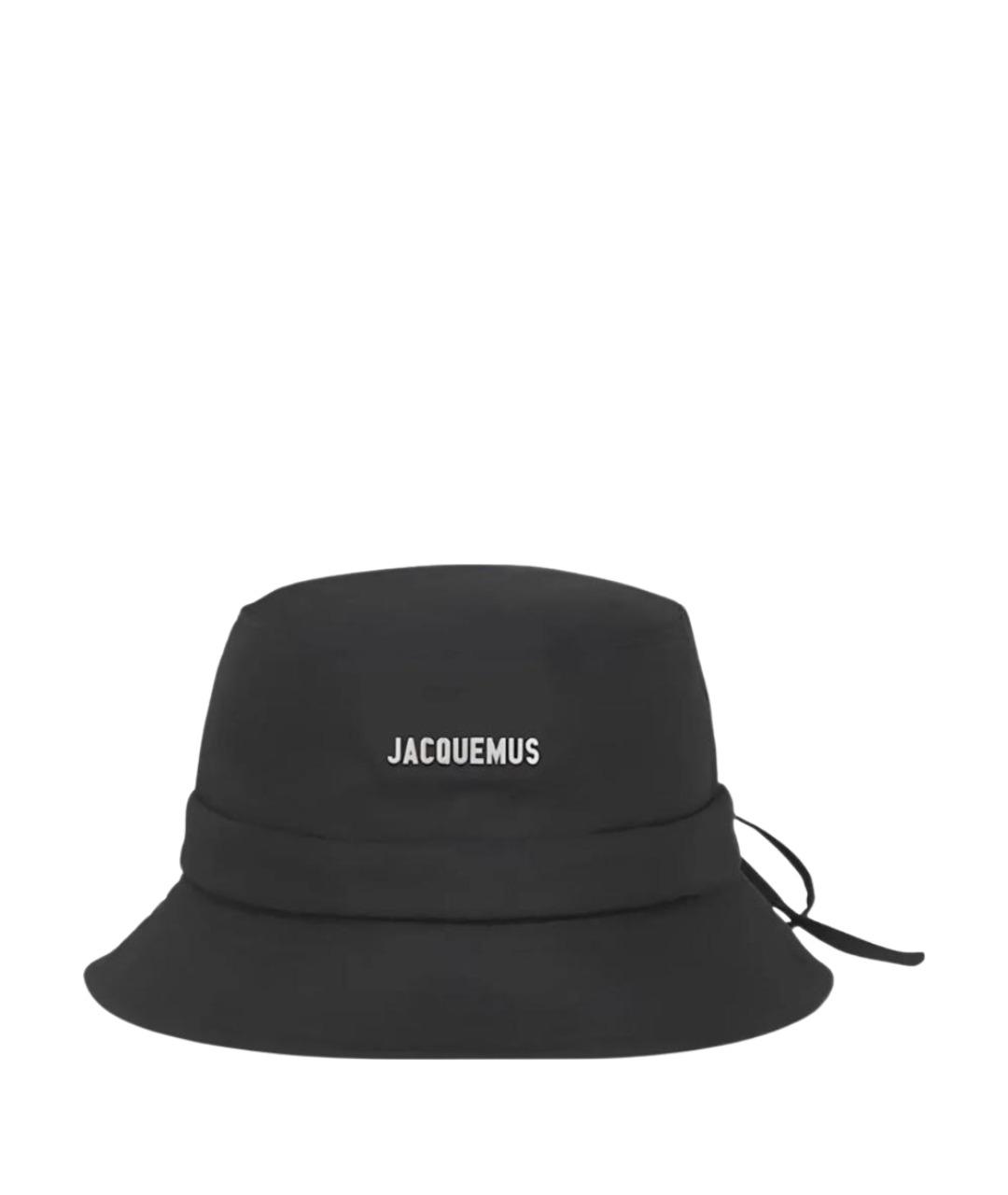 JACQUEMUS Черная хлопковая панама, фото 1