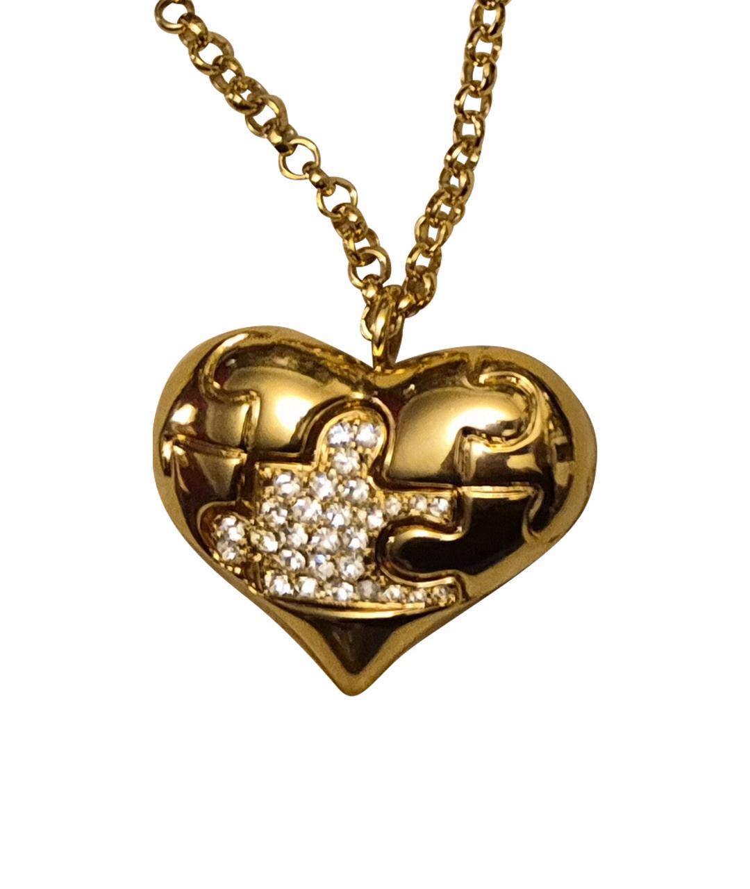 KENNETH JAY LANE Золотая металлическая булавка / брошь, фото 1