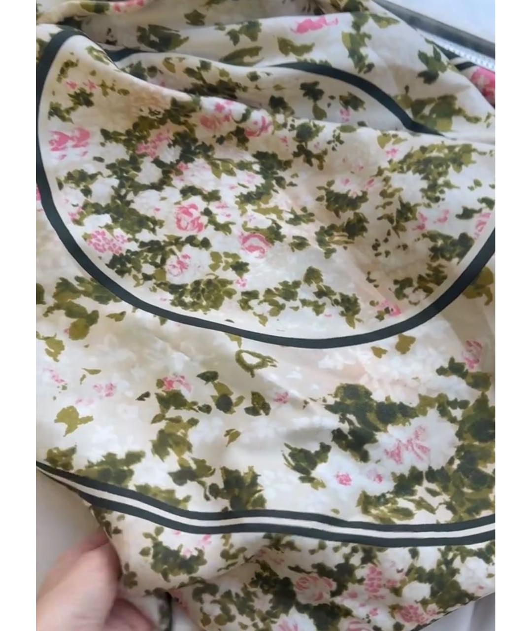 MAX MARA Мульти шелковый платок, фото 3