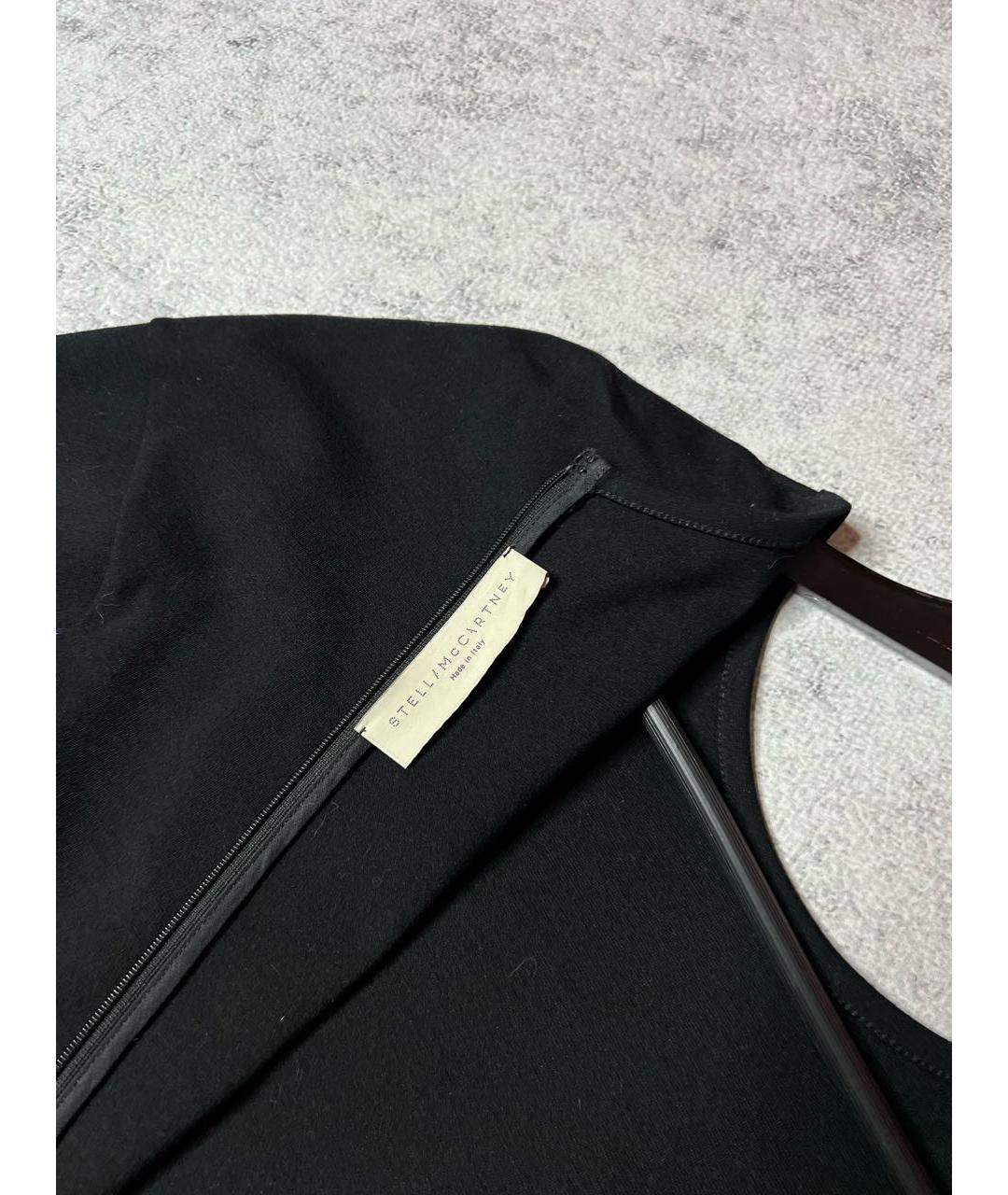 STELLA MCCARTNEY Черное вискозное платье, фото 5